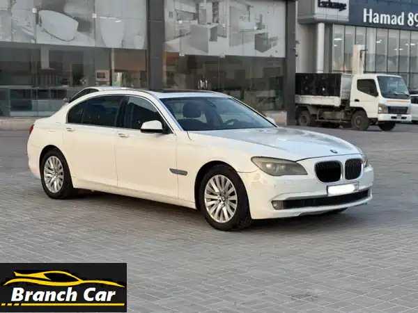 BMW 740Li 2012 أبيض للبيع: فخامة F01 كاملة | كاميرا 360،...
