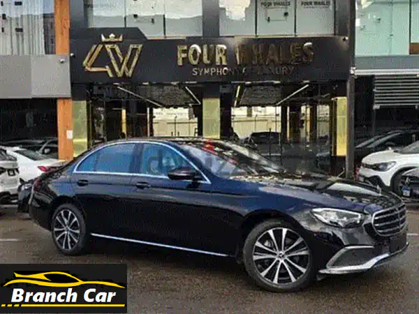 فرصة نادرة: مرسيدس E200 2022 وكيل (720 كم فقط!) بحالة الزيرو...