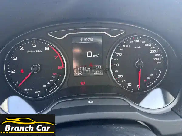 فرصة لا تعوض: أودي A3 2018 25 TFSI - ممشى قليل جداً، مالك واحد، بحالة الوكالة! (رمادي)