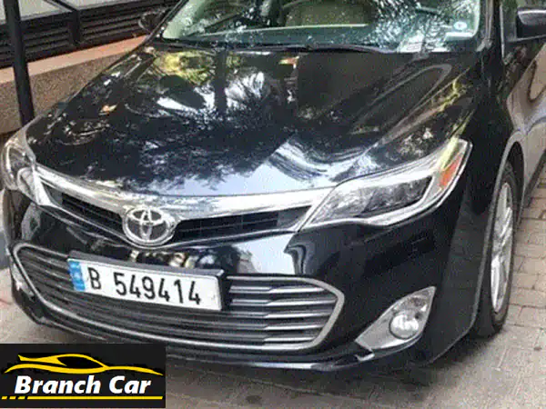 تويوتا أفالون 2013 سوداء: فخامة 6 سلندر وأداء...