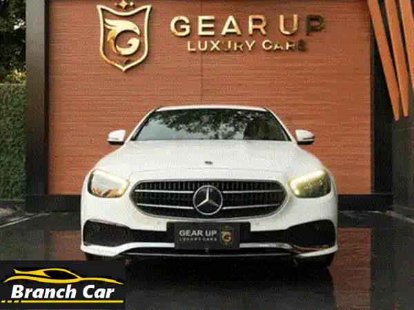 مرسيدس E200 Exclusive 2021 للبيع: فخامة بحالة المصنع وصيانة توكيل!