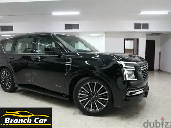 نيسان باترول 2026 بلاتينيوم أسود: وكالة عمان، زيرو،...