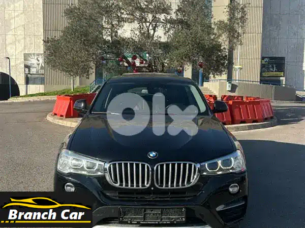 BMW X4 XDrive 3.5i 2016 للبيع: أسود فاخر، 92 ألف كم فقط، مالك...