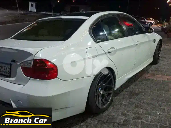 بي ام دبليو 328 موديل 2008 بيضاء: الأداء الأسطوري...