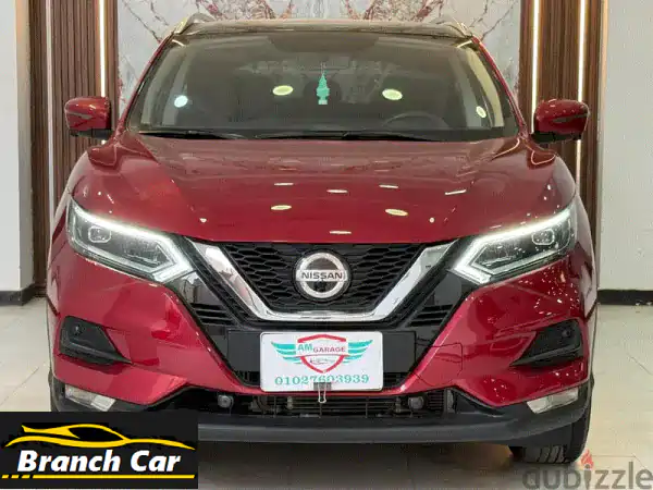 نيسان قشقاي 2021 هاي لاين كسر زيرو | أحمر نبيتي...