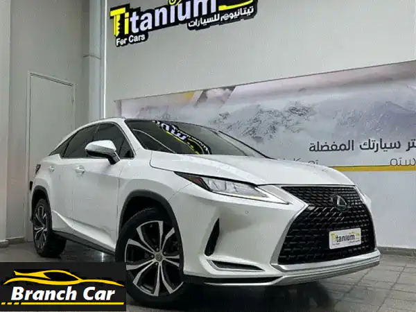 لكزس RX 350 موديل 2021 للبيع (أبيض/جملي): فخامة بضمان 3...