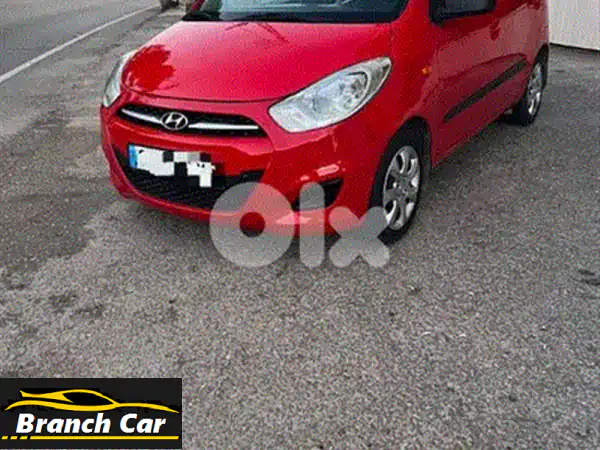 فرصة ذهبية! هيونداي i10 موديل 2013 حمراء – اقتصادية وعملية | سيارتك المثالية بانتظارك