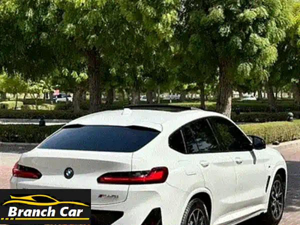 بي ام دبليو X4 2023 عنابي: فخامة، أمان وتقنيات ذكية! 33 ألف ميل فقط