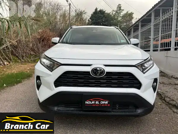 تويوتا RAV4 XLE 2021 أبيض: نظافة الوكالة، 15,300 ميل فقط! |...