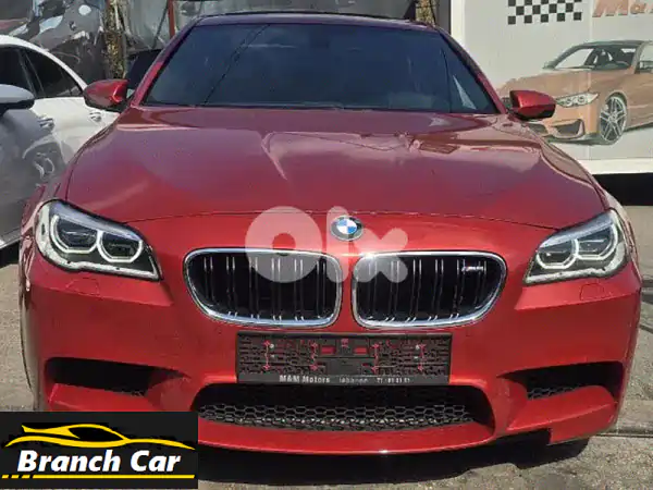 BMW M5 2014 Orange Edition | فل أوبشنز | 575 حصان V8 توين تيربو...