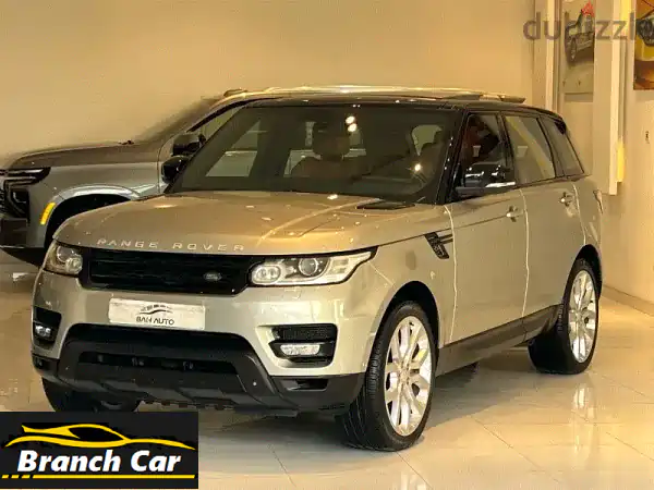 للبيع: رنج روفر سبورت V8 سوبرتشارج 2014 (رمادي) -...