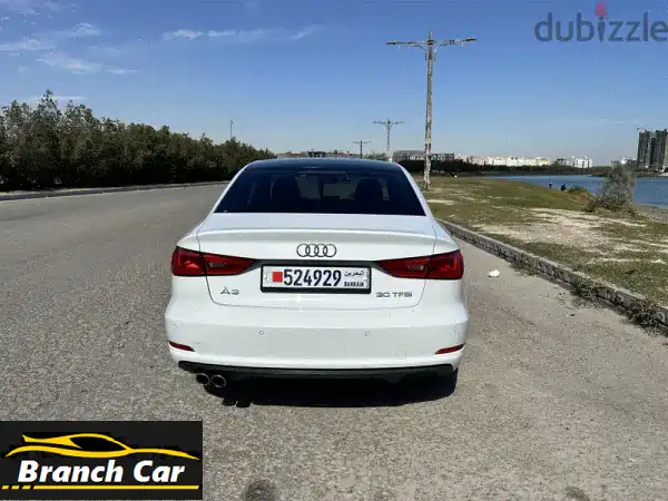 أودي A3 2015 30 TFSI للبيع: أناقة، أداء، واقتصاد استثنائي (عداد قليل ومواصفات خليجية)