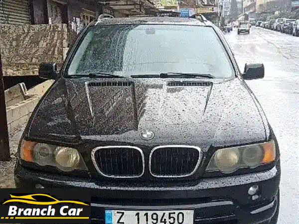 BMW X5 2003 V6 للبيع: نظافة خارقة، فول أوبشن، وميكانيك...