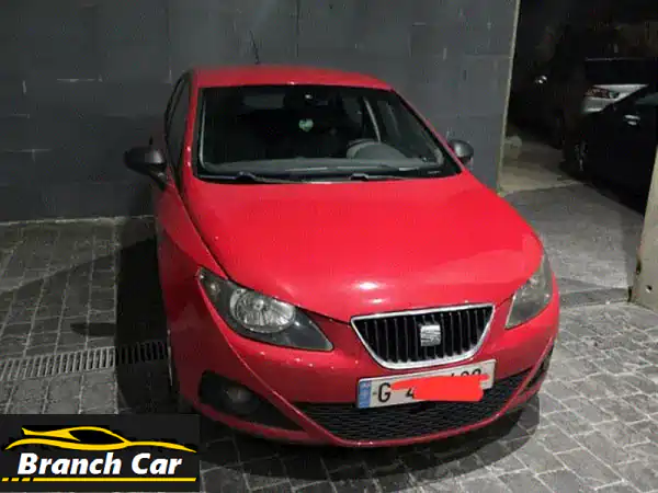 سيات إبيزا 2010 للبيع: أوتوماتيك، 1.6 لتر، لون أحمر جذاب...