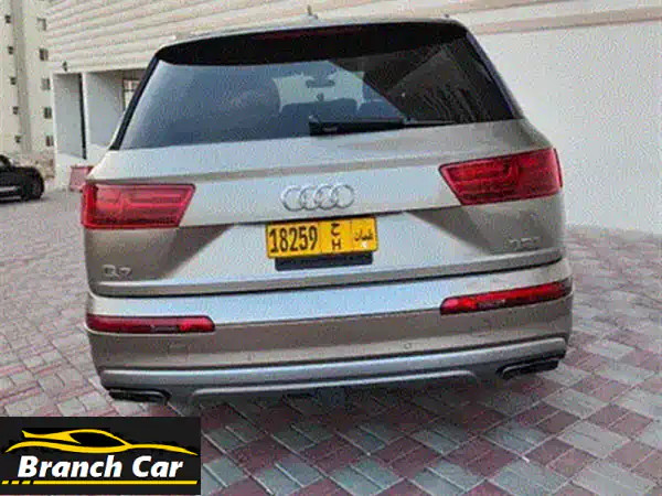 أودي Q7 2016 وكالة عُمان | سيرفس وكالة | 3.0L | تمويل وتأمين متاح!