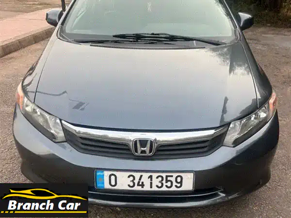 هوندا سيفيك 2012 | فل أوبشن | 64 ألف كم فقط | حالة المصنع...