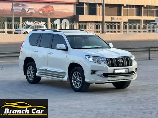امتلك الآن: تويوتا برادو TX-L 2021 أبيض (7 مقاعد) | ضمان...
