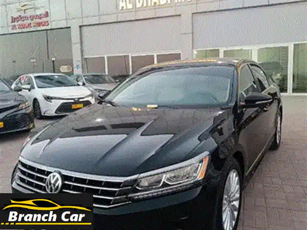 فولكس فاجن باسات 2016 وارد أزرق مميز | بصمة وشاشة | تمويل ميسر