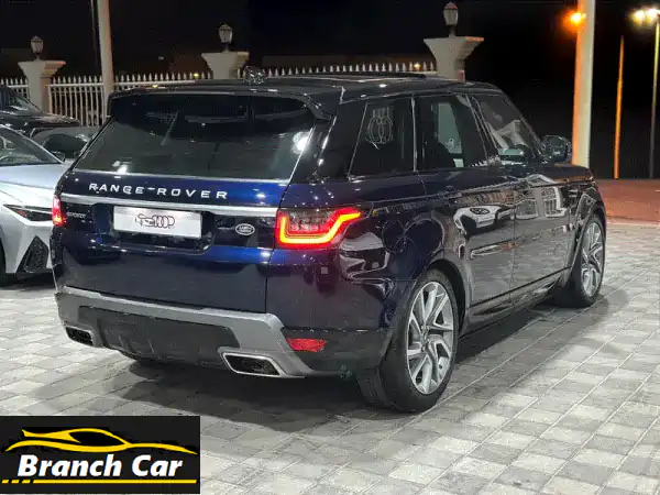 امتلك الفخامة الآن: رينج روفر سبورت 2020 V6 سوبرتشارج - مالك أول، صيانة وكالة!