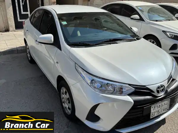 تويوتا ياريس 2021 أوتوماتيك (أبيض) للبيع |...