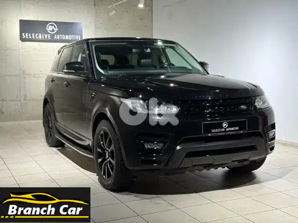 Range Rover Sport 2016 HSE Black: فخامة مالك واحد، صيانة توتل،...
