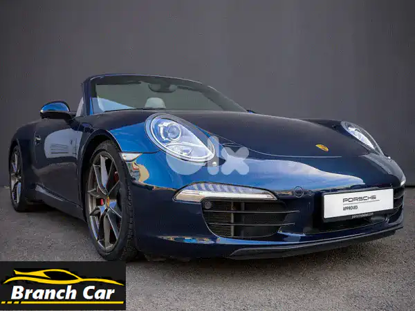 استمتع بالحرية المطلقة: بورش 911 كاريرا إس كابريوليه...