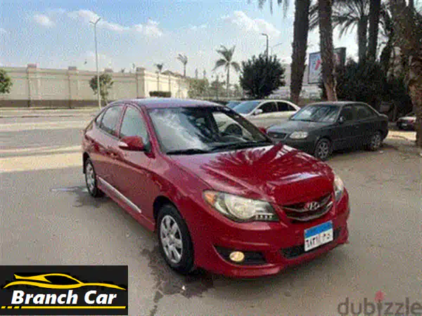 هيونداي إلينترا 2012 بحالة استثنائية | تكييف وفرش جلد جديدين - ترخيص 2.5 سنة