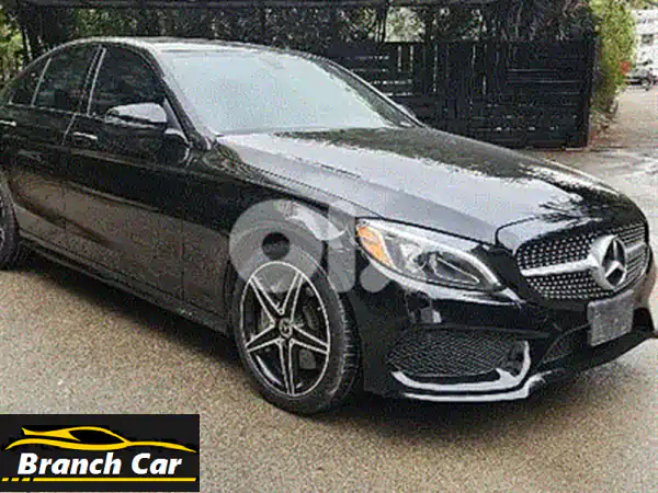امتلك الفخامة الآن! مرسيدس C-Class 2017 AMG Line - أداء استثنائي وتجهيزات كاملة للبيع