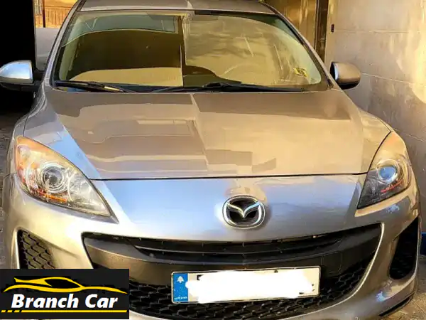 للبيع: مازدا 3 موديل 2013 - بحالة الوكالة، خالية...