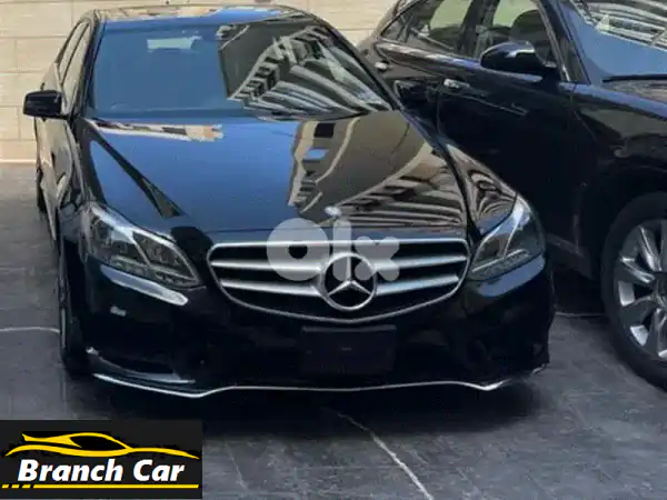 فرصة لا تعوض: مرسيدس E-Class 2015 - أسود ملكي، نظافة فائقة،...