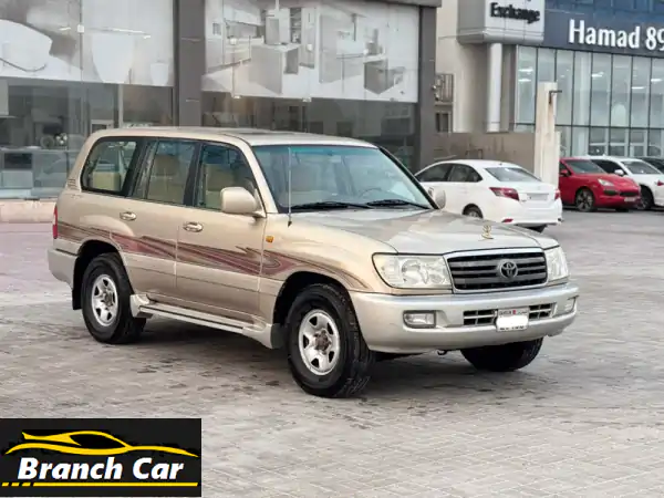 أسطورة الطرقات الذهبية: تويوتا لاندكروزر GXR 2004...