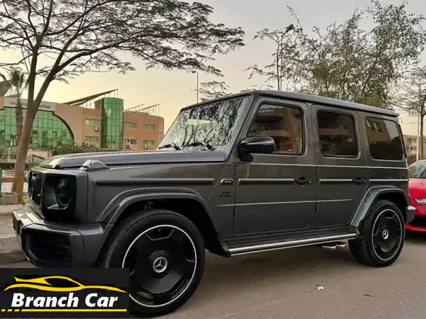 حصرياً: مرسيدس G63 AMG 2024 - كسر زيرو 8000 كم - ترخيص...