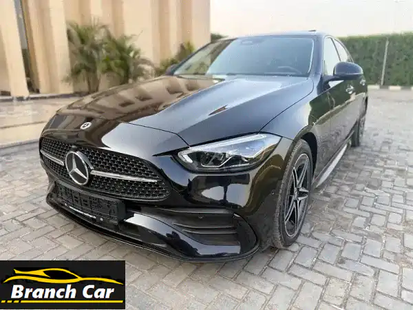 مرسيدس C180 AMG 2024 استيراد: فخامة لم ترخص بعد! ✨ امتلكها...