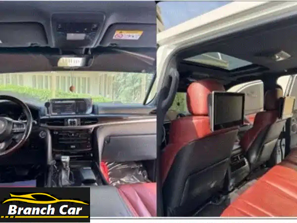 للبيع: لكزس lx570 موديل 2017، مواصفات وكالة، إطارات...