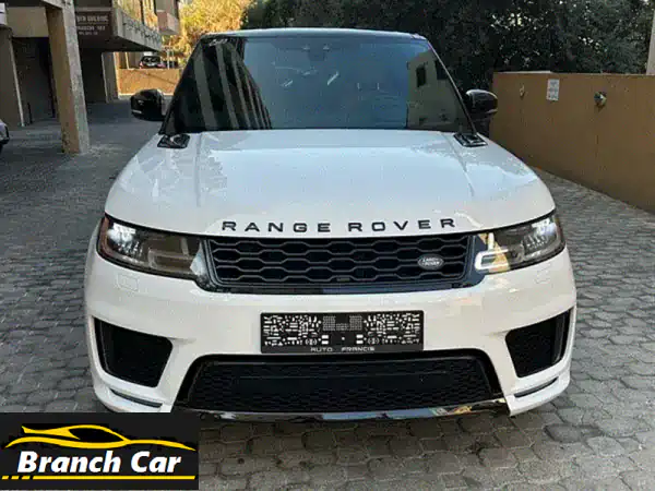 رينج روفر سبورت V8 دايناميك 2019 أبيض | كلين كارفاكس...