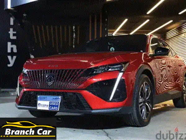 امتلك الفخامة والتميز: بيجو 408 GT Line 2026 كسر زيرو، فابريقة بالكامل بضمان وصيانة!