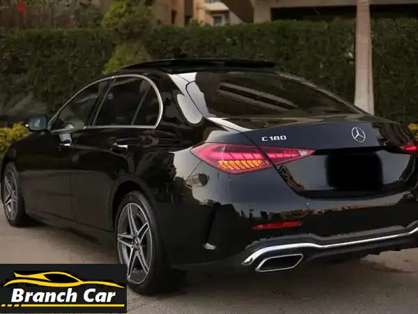 حصريًا: مرسيدس C180 AMG 2024 - ضمان وكيل (وليست مستوردة)...