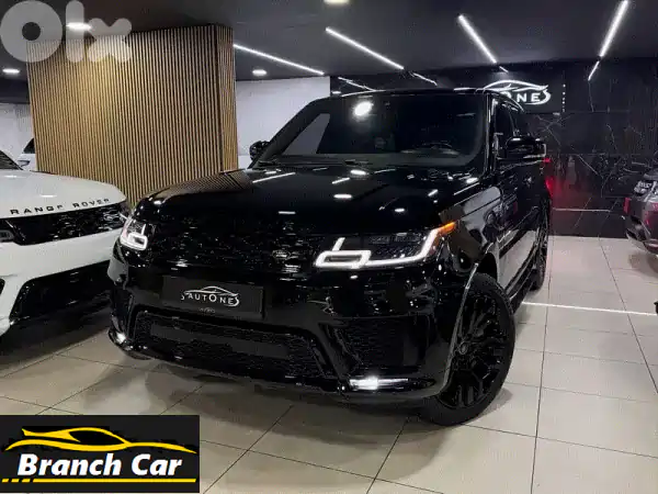رانج روفر سبورت HSE 2019 V6 | سوداء ملكية | كارفاكس نظيف |...