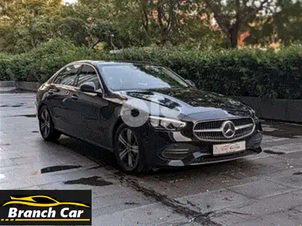 مرسيدس C200 AMG-Line 2022 | عداد 18 ألف كم فقط | فخامة سوداء خالصة بأعلى المواصفات!