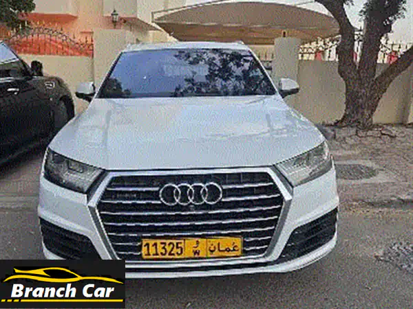 امتلك الفخامة الآن: أودي Q7 S-Line 2017 وكالة عمان |...