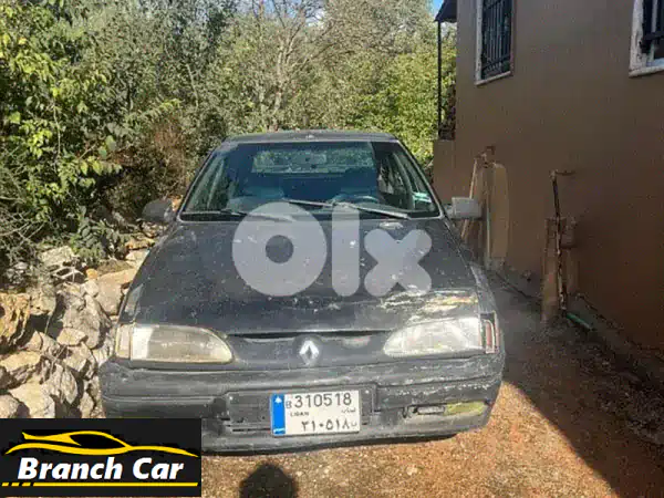 فرصة ذهبية لعشاق المشاريع! رينو 19 موديل 1991 (انقاض)...