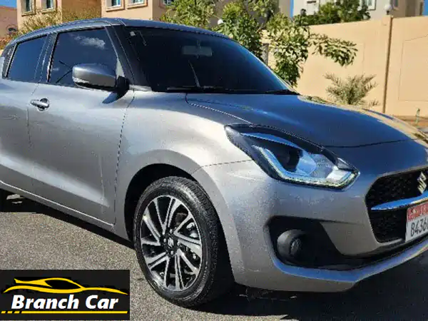 للبيع سيارة سوزوكي سويفت موديل 2023 خليجي بحالة الوكالة، ماشية 49,000 كم، سرفيس كامل، لا تحتاج لأي .