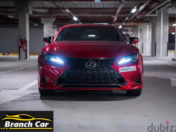 لكزس RC 300 موديل 2024 للبيع | كوبيه رياضية خمري فخم | ممشى...