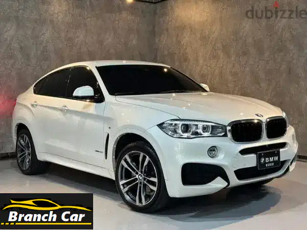 BMW X6 2022 SUV فاخرة للبيع: نظافة وكفاءة بسعر استثنائي!