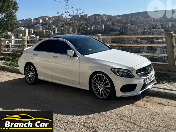 مرسيدس C300 AMG 2015 | حزمة أصلية كاملة | نظافة وكالة...