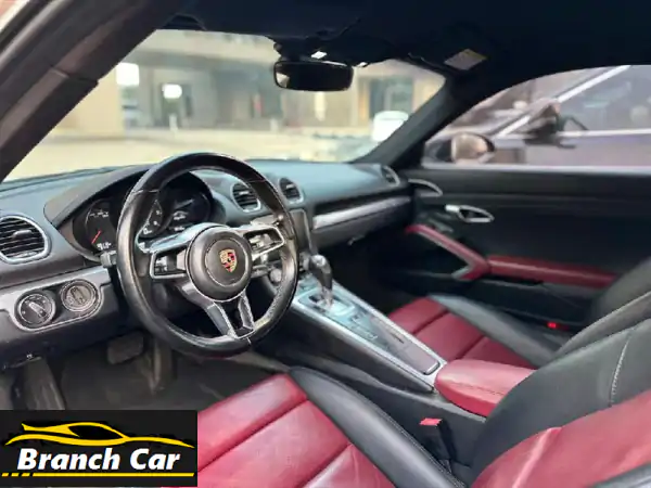 بورش كايمان 718  موديل 2018، الممشى 60000 كم، بدون...