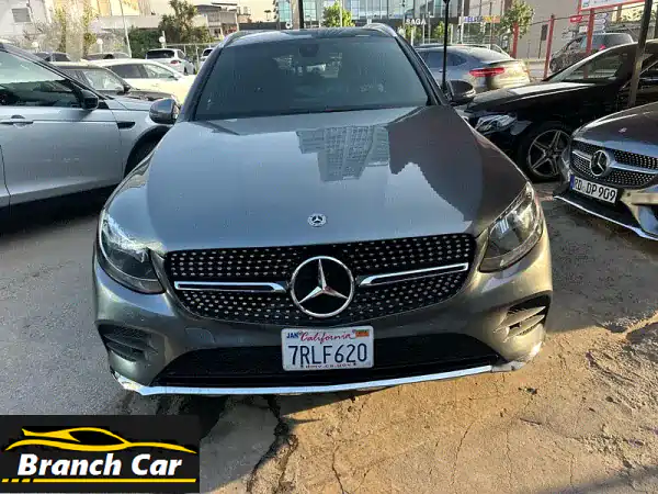 مرسيدس بنز GLC 300 4Matic 2018 | نظافة كاليفورنيا | CarFax سليم...