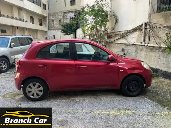 نيسان ميكرا 2016 حمراء: اقتصادية، عملية وأنيقة....