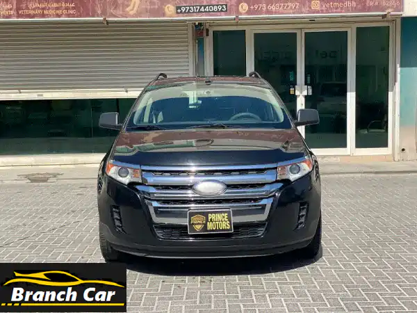 فرصة نادرة: فورد ايدج 2012 سوداء - مالك واحد - 95 ألف كم...