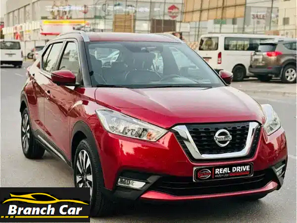 نيسان كيكس 2019 فل كامل حمراء | 52 ألف كم | بحالة...